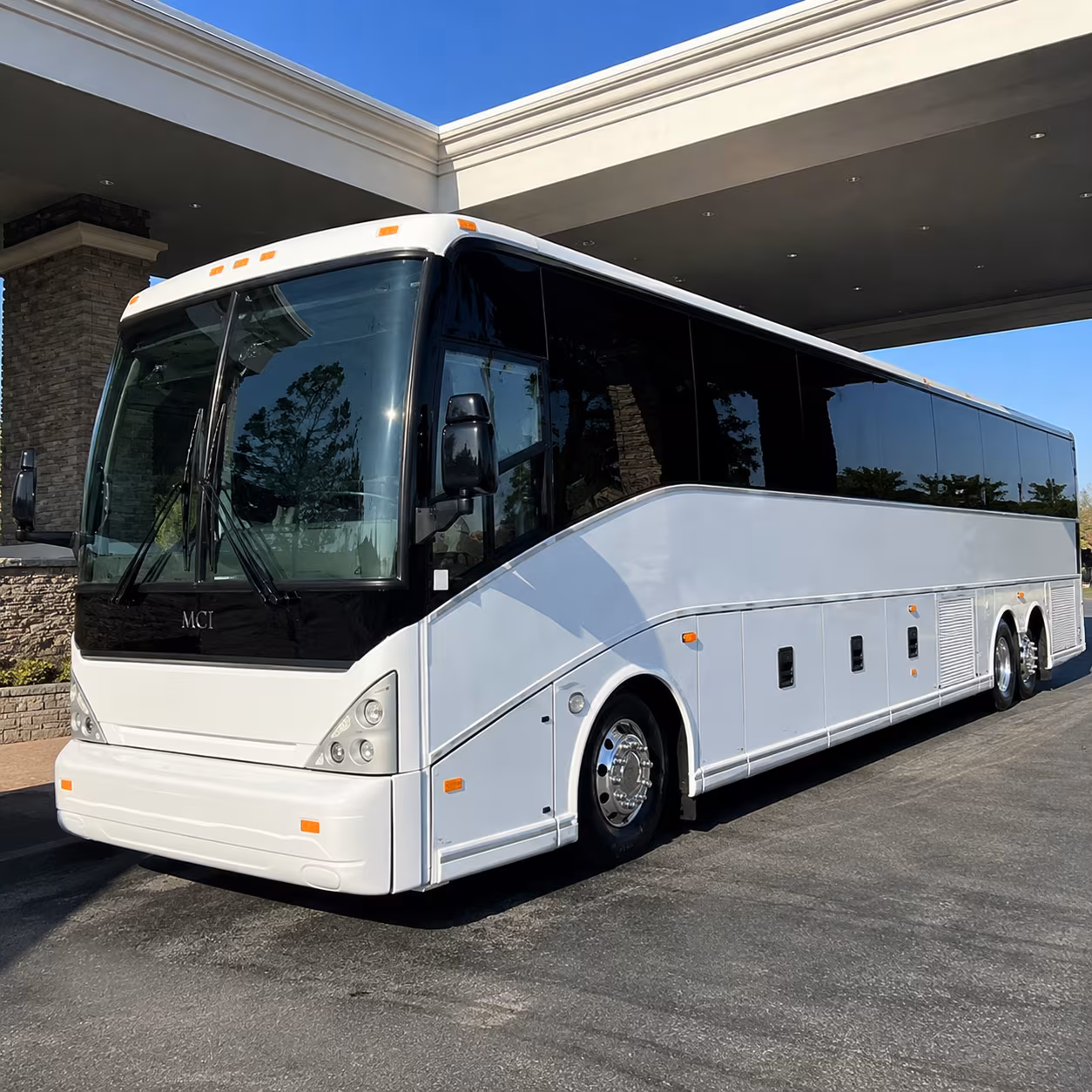 bus rental options for fontana trips