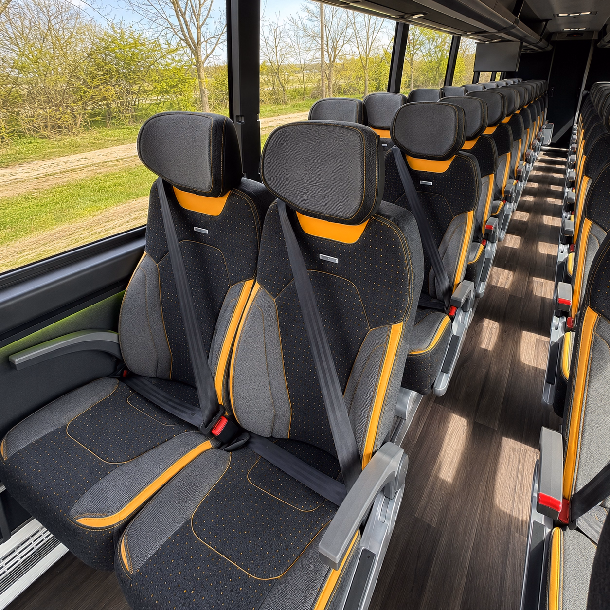 fontana government military transportation onboard seating