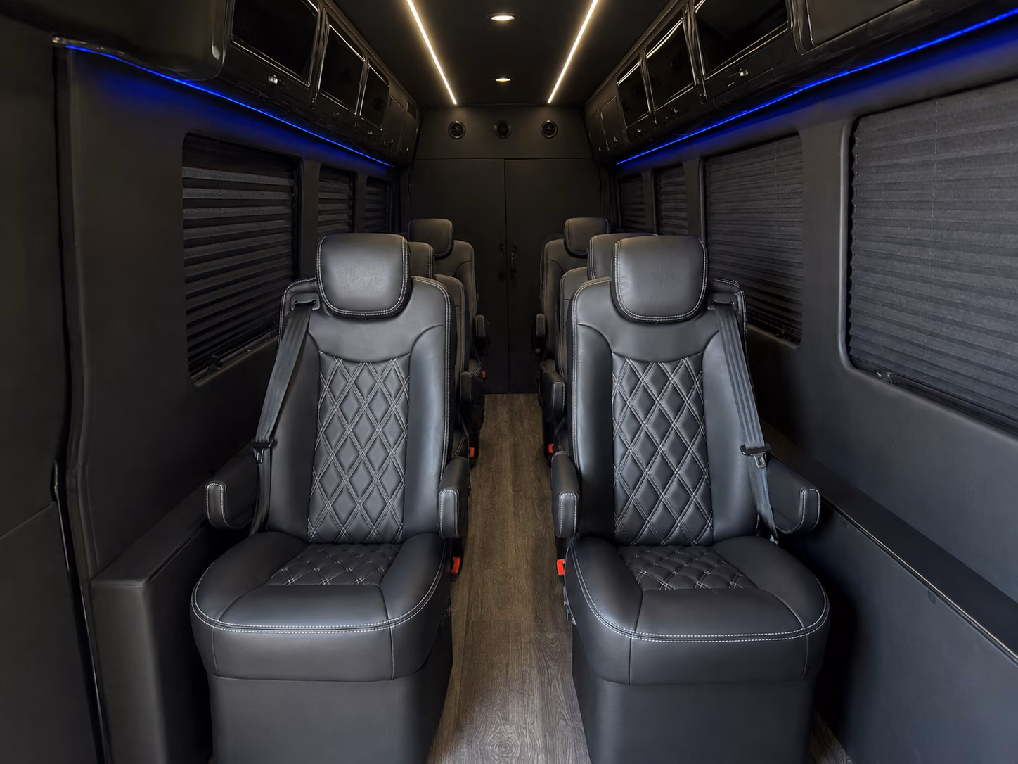 fontana private event transportation onboard seating