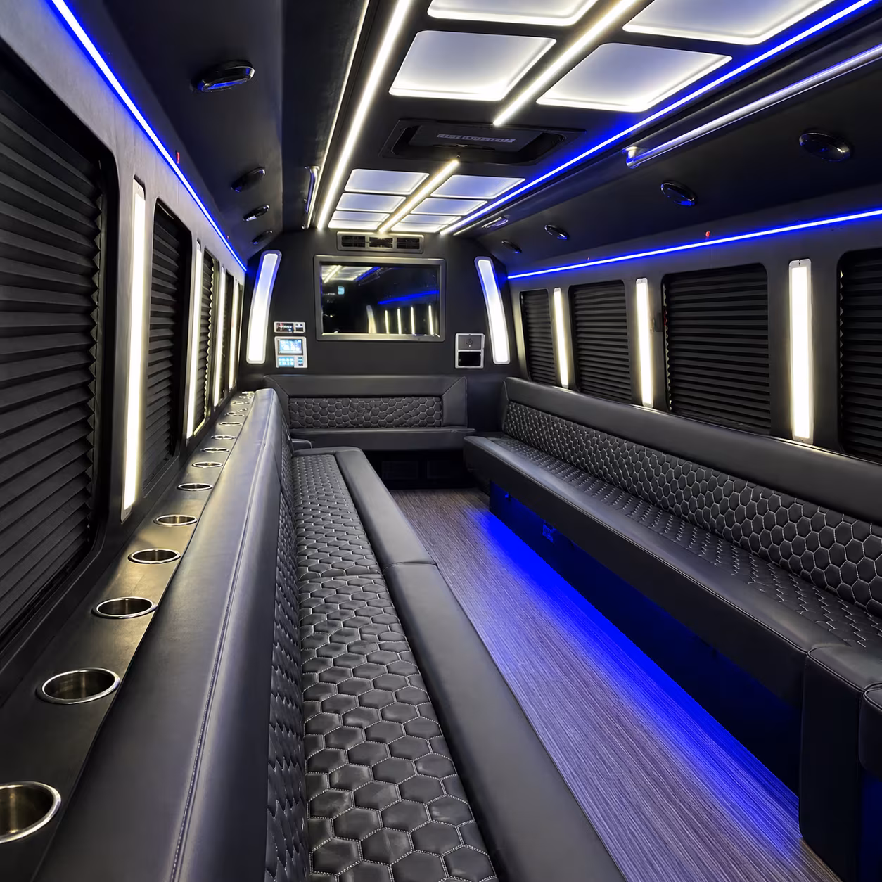 fontana wedding party bus rental