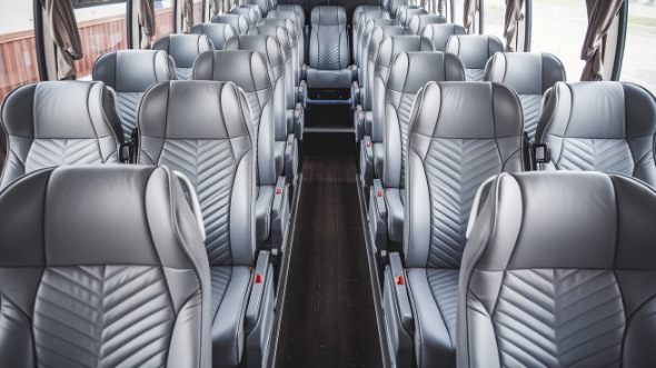 50 passenger charter bus interior chino hills