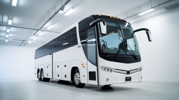 56 passenger charter bus fontana