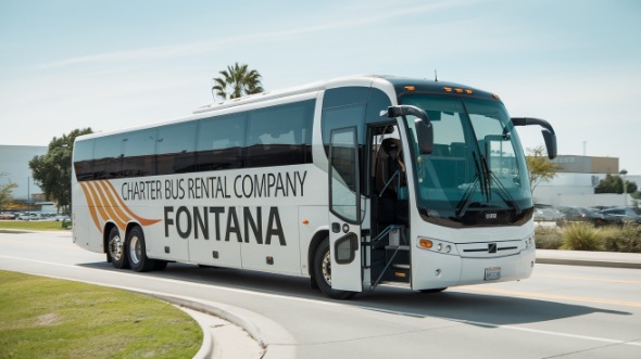 fontana charter bus