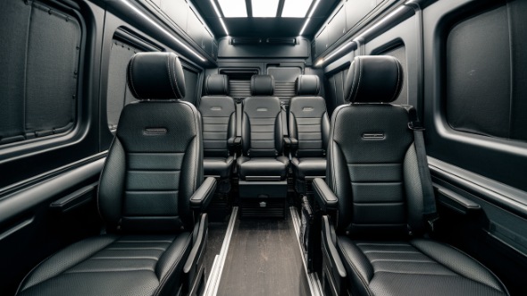 sprinter van with driver interior chino hills